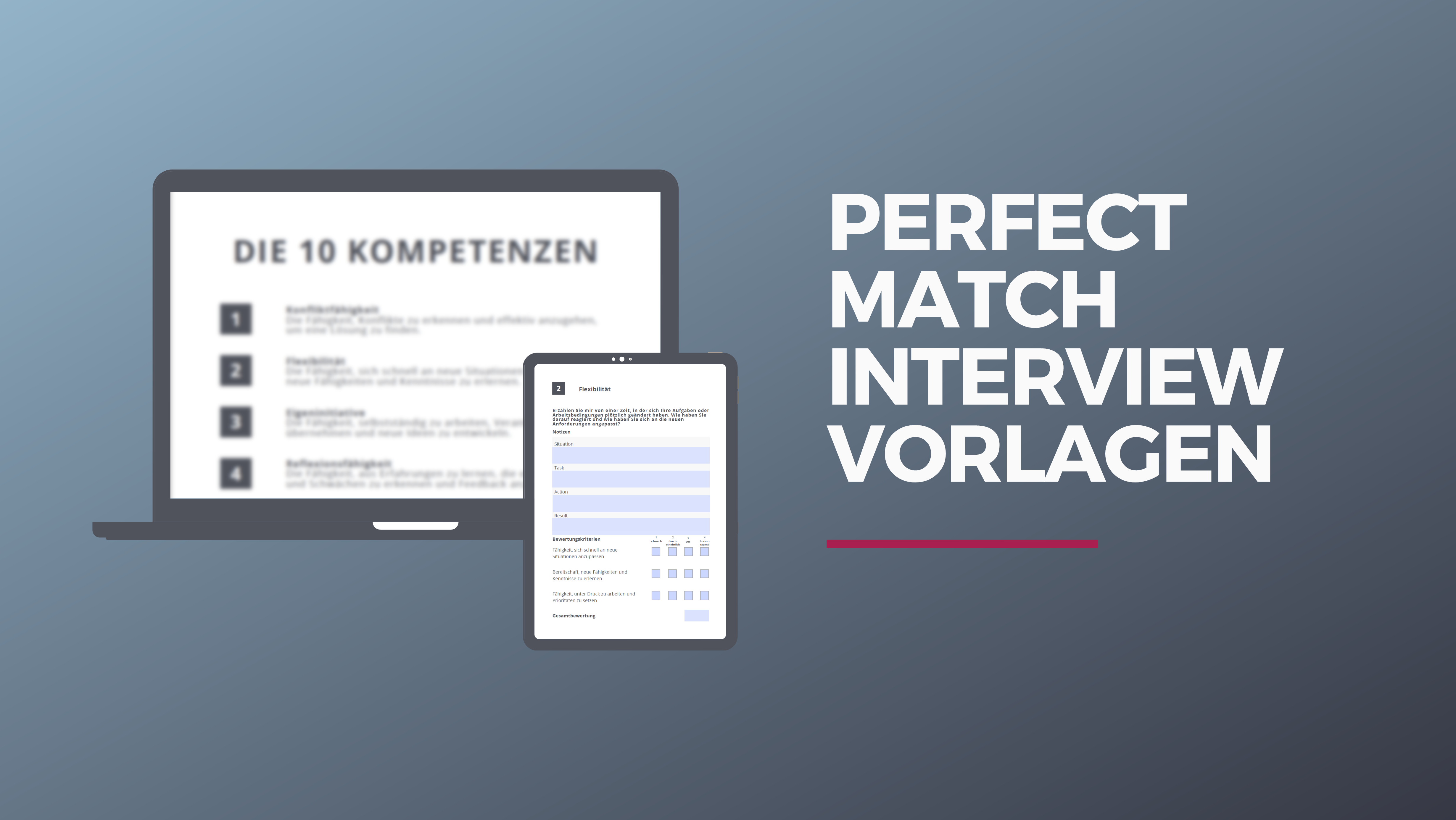 Perfect Match Interview Vorlagen